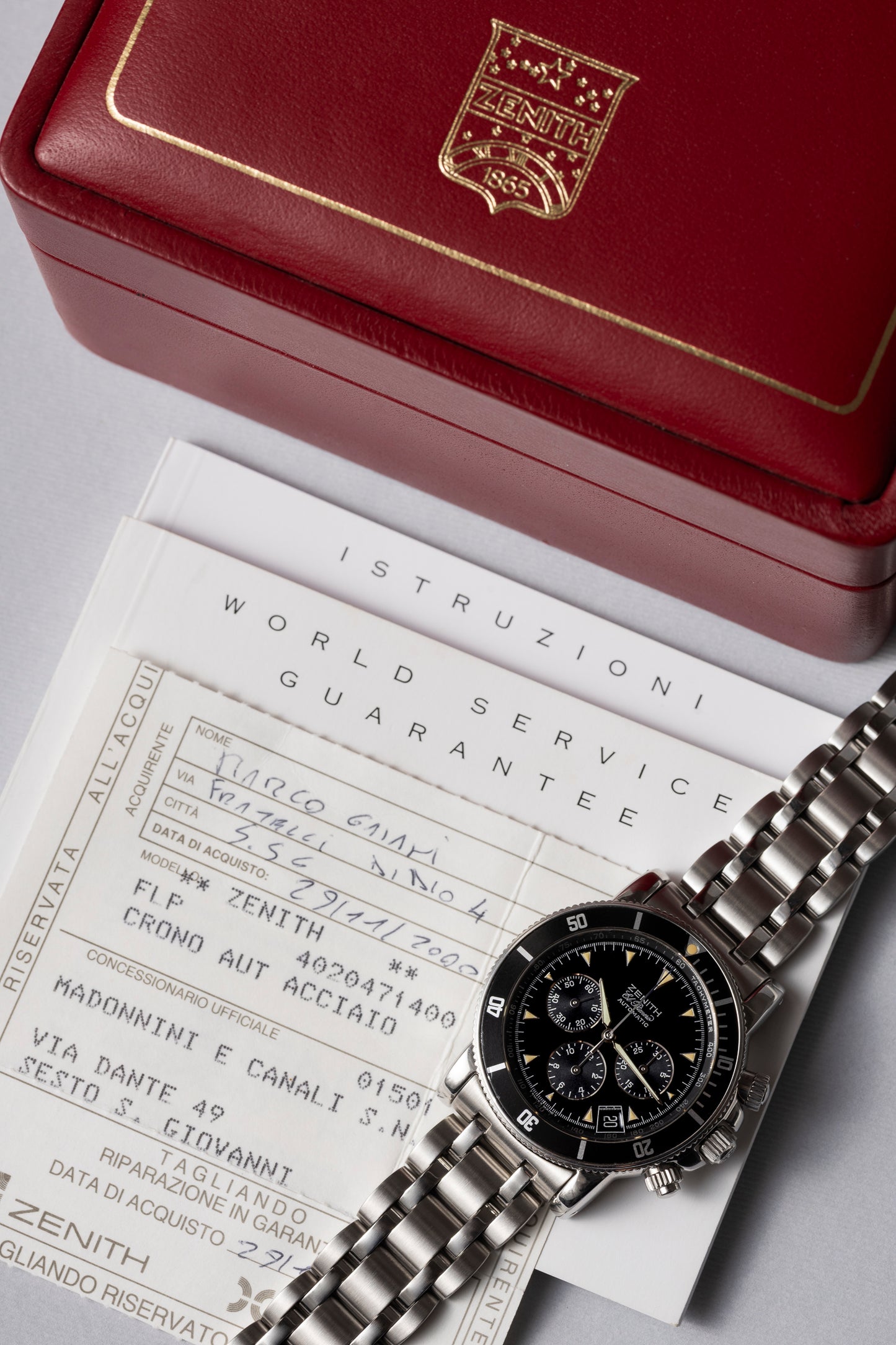 Zenith El Primero Rainbow Flyback