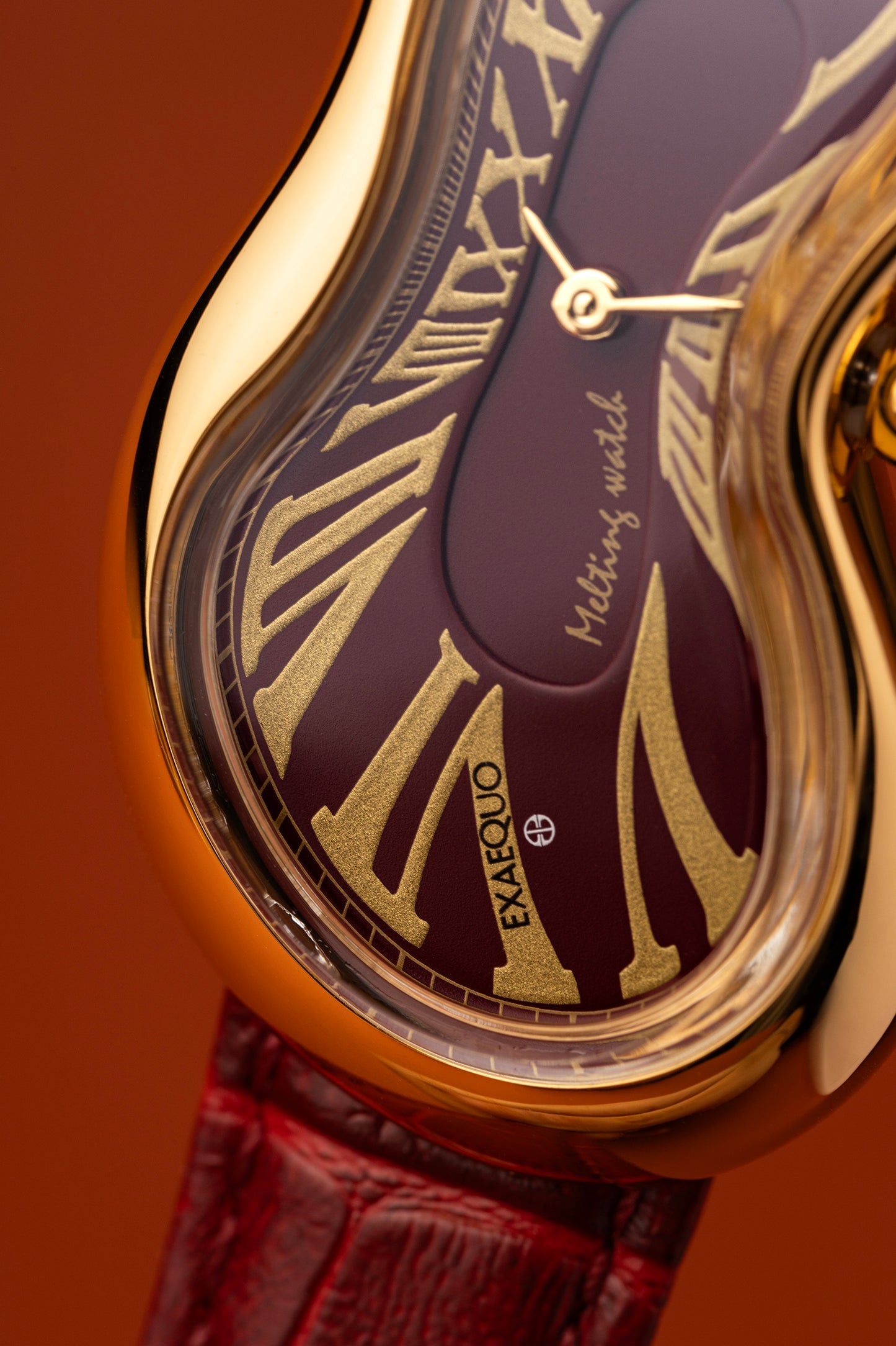 Exaequo Melting Watch Burgundy