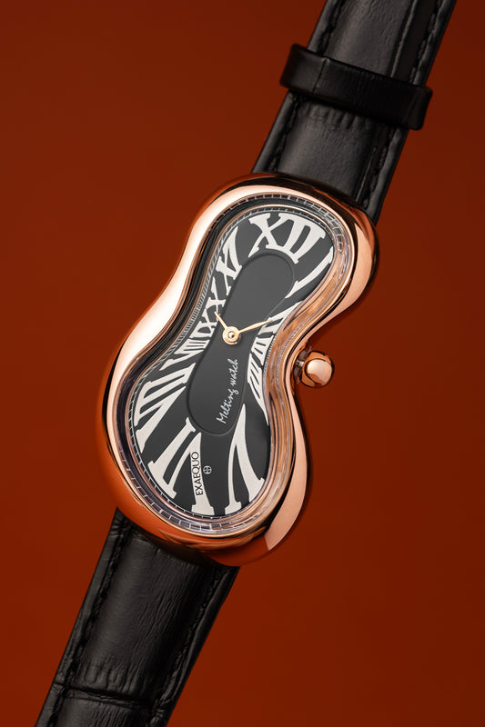 Exaequo Melting Watch Rose Gold