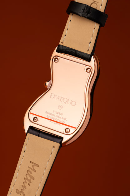 Exaequo Melting Watch Rose Gold