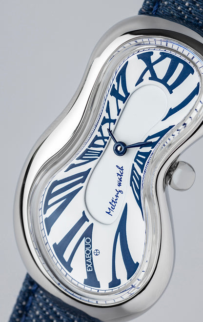 Exaequo Melting Watch Denim