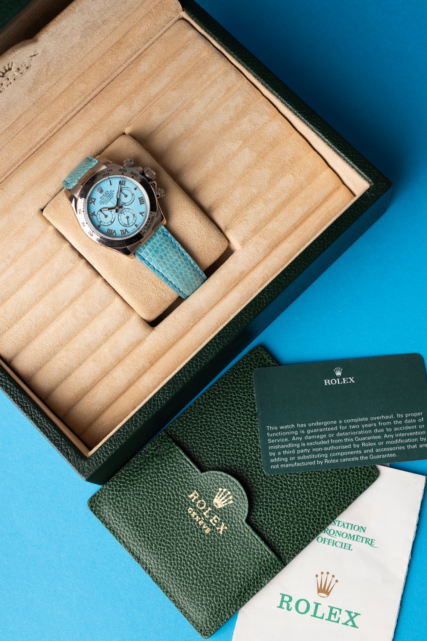 Rolex Daytona Beach Turquoise
