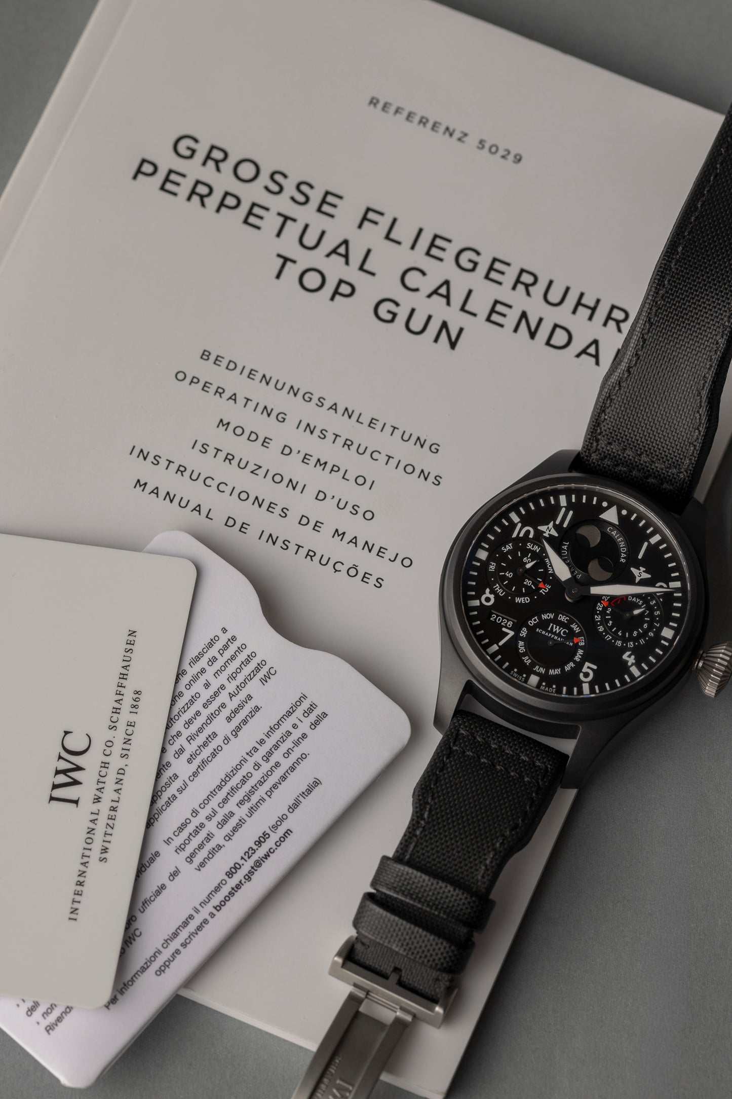 IWC Big Pilot Top Gun Perpetual Calendar