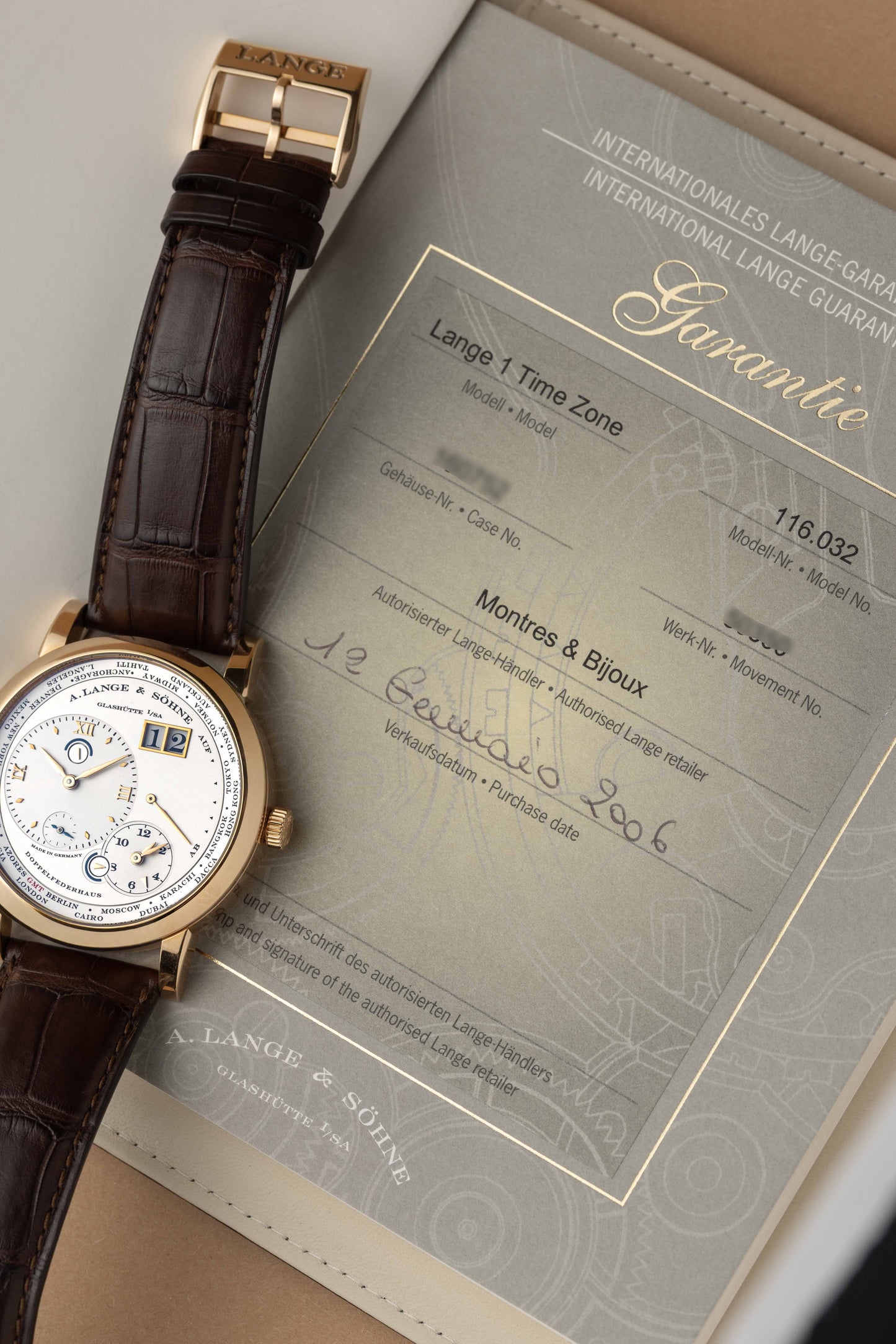 A. Lange & Söhne Lange 1 Time Zone